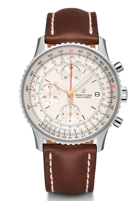 breitling brown band navitimer|breitling navitimer best price.